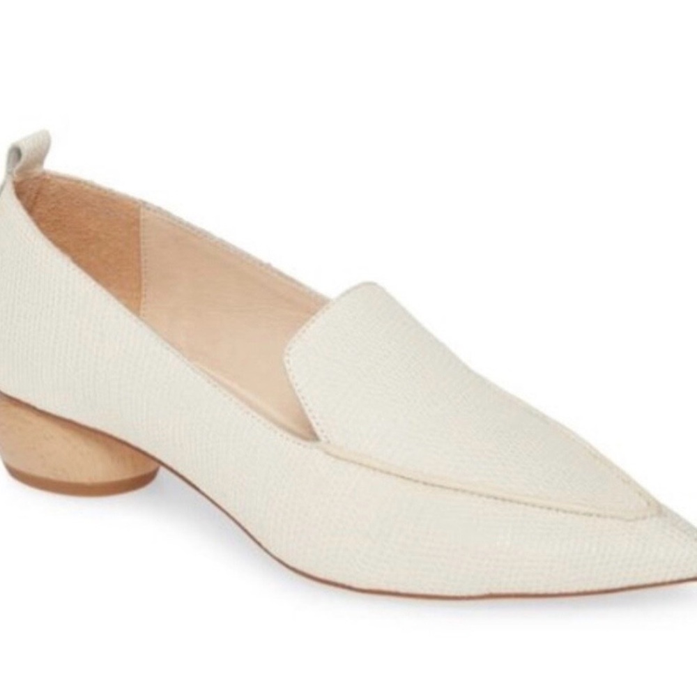 Jeffrey Campbell Cream Flats